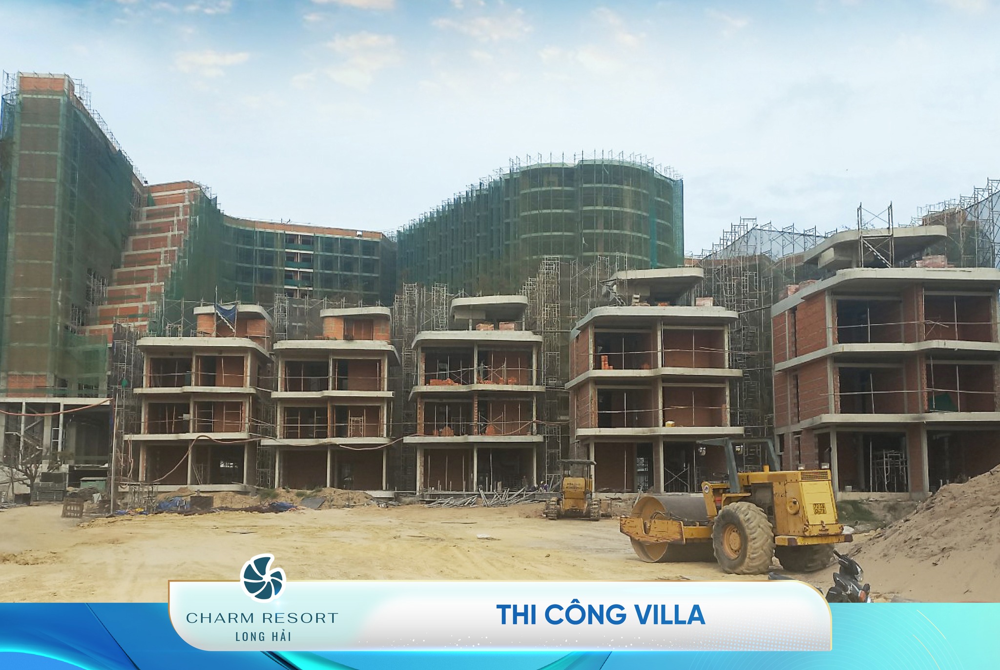 Với tiến độ hiện tại, trong quý 1/2024, khu căn hộ biển Charm Resort Long Hải sẽ được hoàn thiện và bàn giao nhà đến khách hàng theo đúng cam kết.